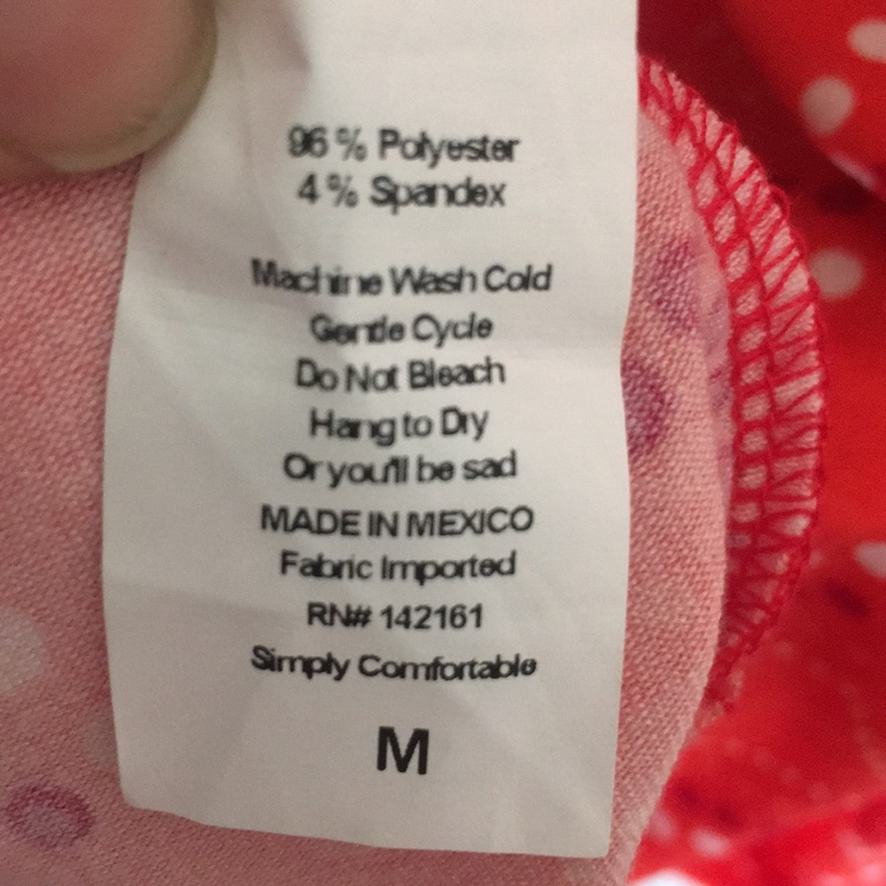 Orange LuLaRoe Skirt Size M - Picture 3 of 3